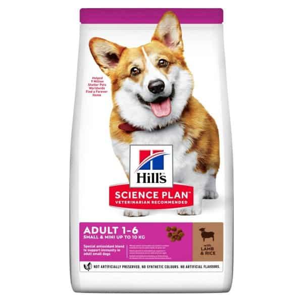 Hills Small And Mini Adult Hrana za pse, Ukus jagnjetine, 1.5kg
