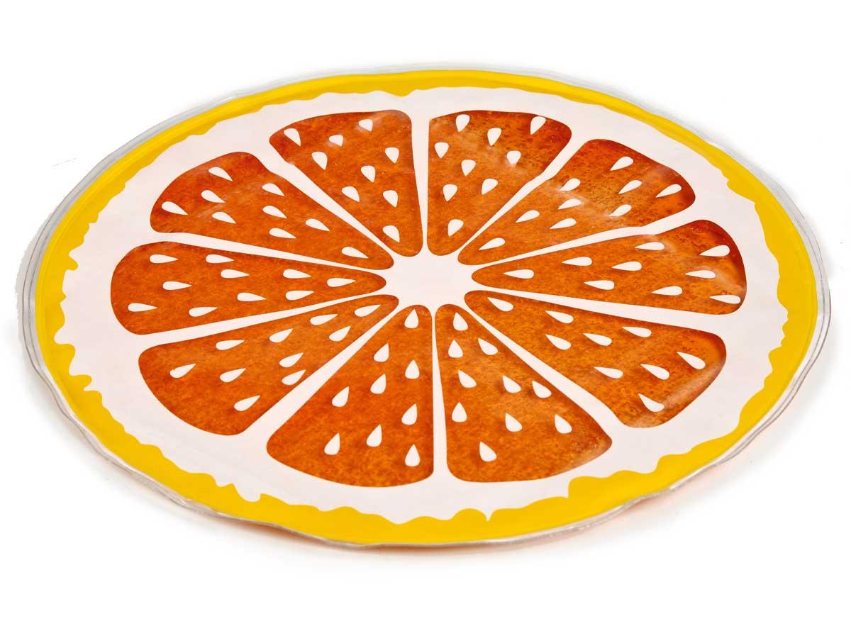 MASCOW Rashladna prostirka za kućne ljubimce 36cm narandžasto-žuta