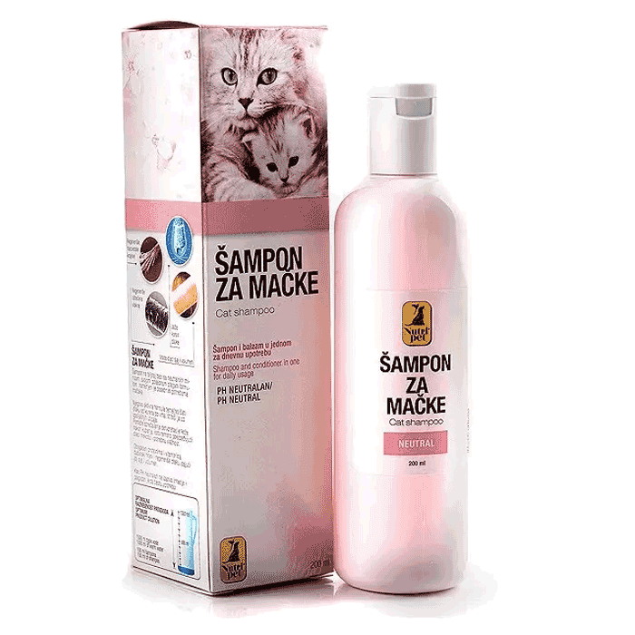 NUTRIPET Šampon za mačke 200ml