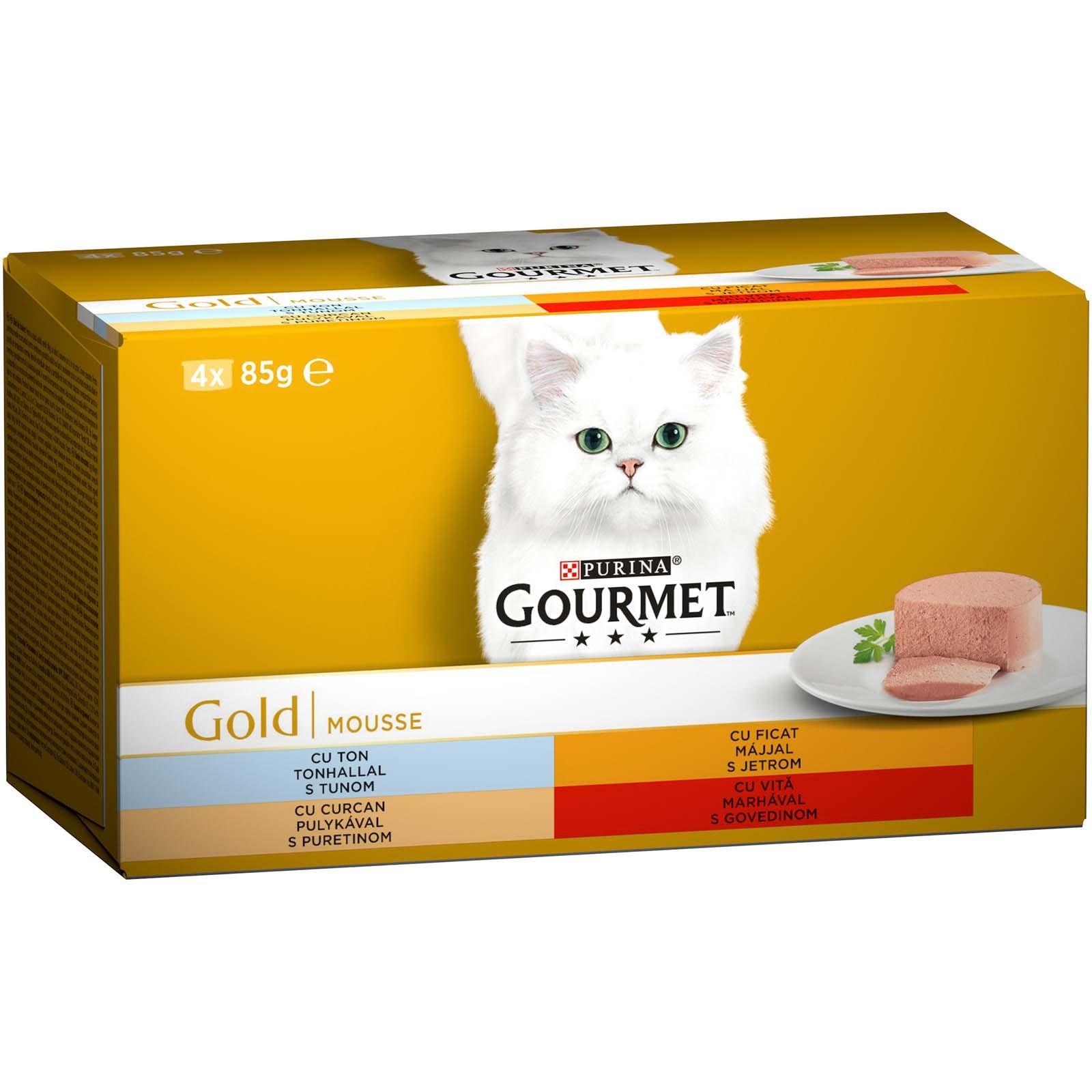 PURINA Gourmet Gold Pašteta za mačke 4/1 85 g