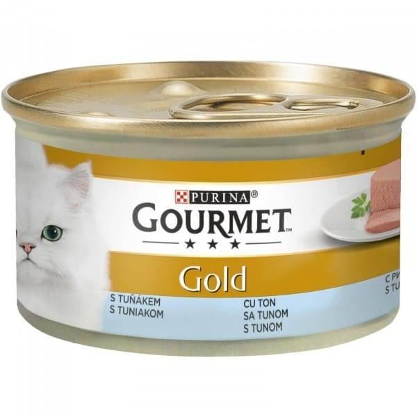 PURINA Gourmet Gold Vlažna hrana za mačke tuna 85 g