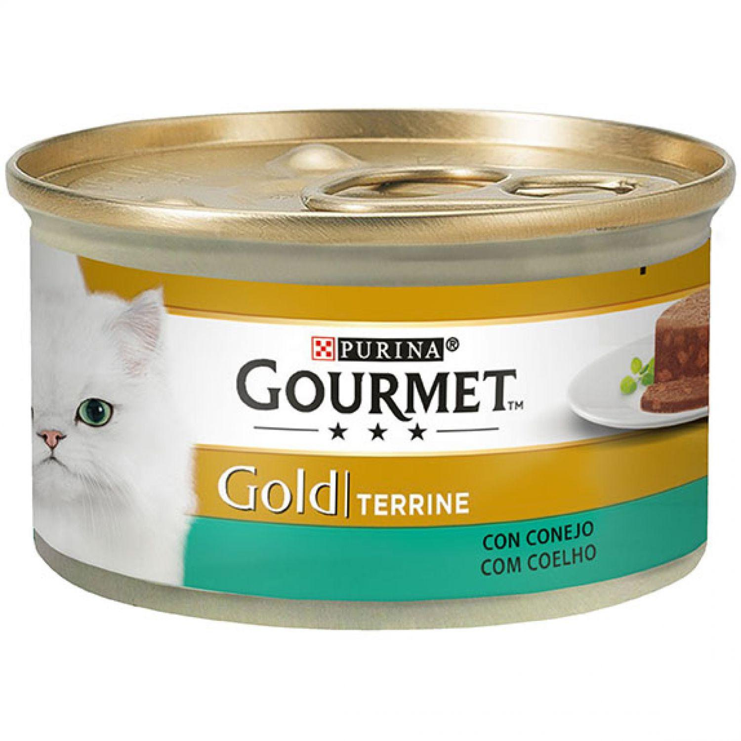 PURINA Gourmet Gold Vlažna hrana za mačke zečetina i džigerica 85 g