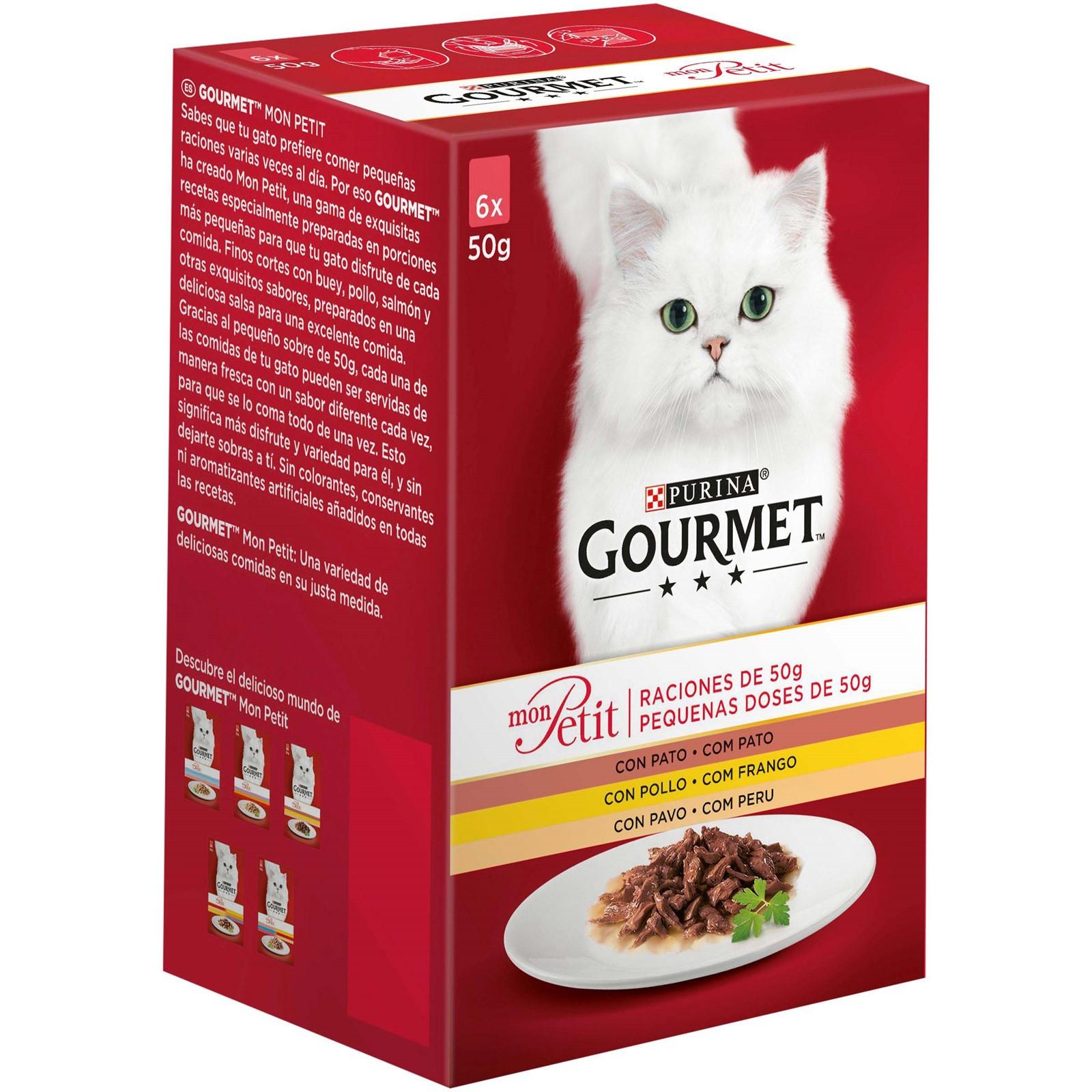 Selected image for PURINA Gourmet mon petit Vlažna hrana za mačke piletina 6/1 50 g