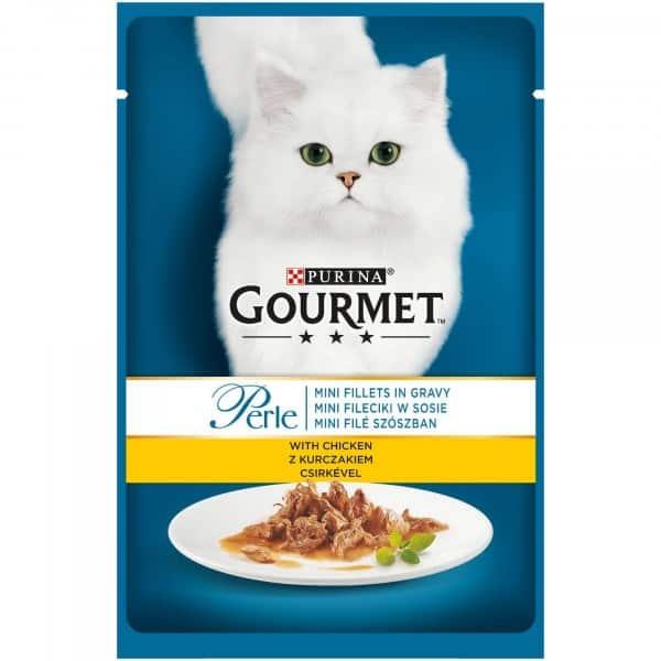 PURINA Gourmet Perle Vlažna hrana za mačke piletina 85 g