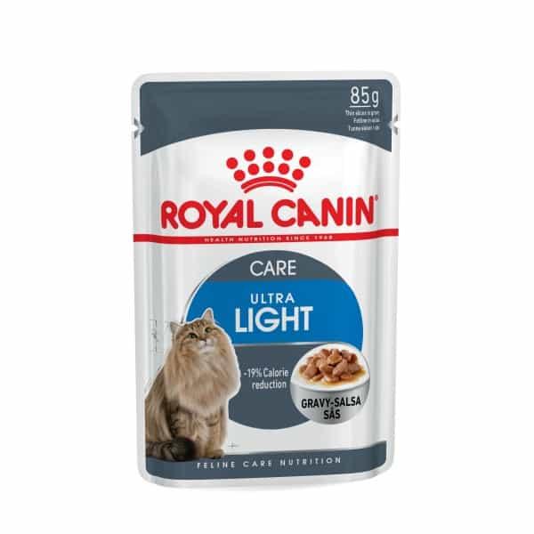 Royal Canin Ultra Light Gravy Vlažna hrana za gojazne mačke, 85g