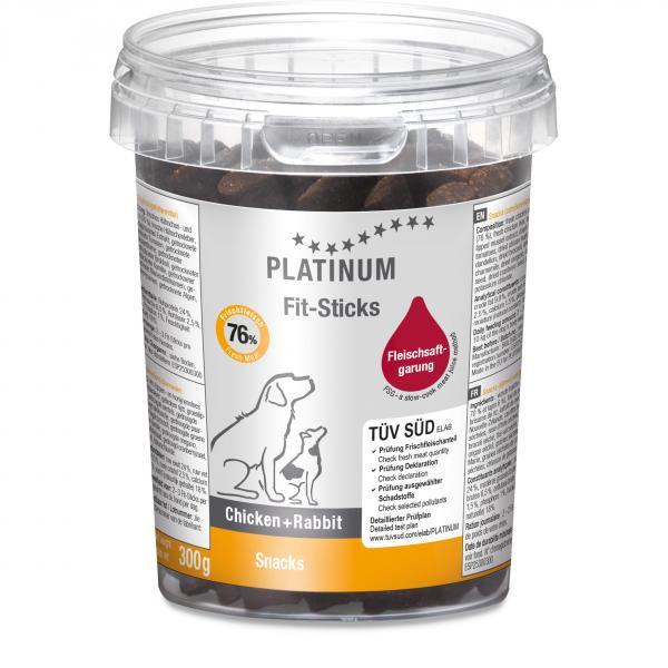 PLATINUM Poslastica za pse Fit-Sticks Piletina i Zečetina 300g