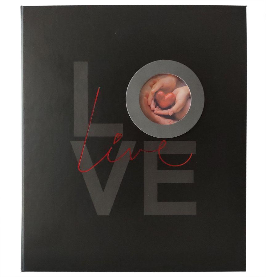 VITER Album LOVE,LIVE 13x18/200 crni
