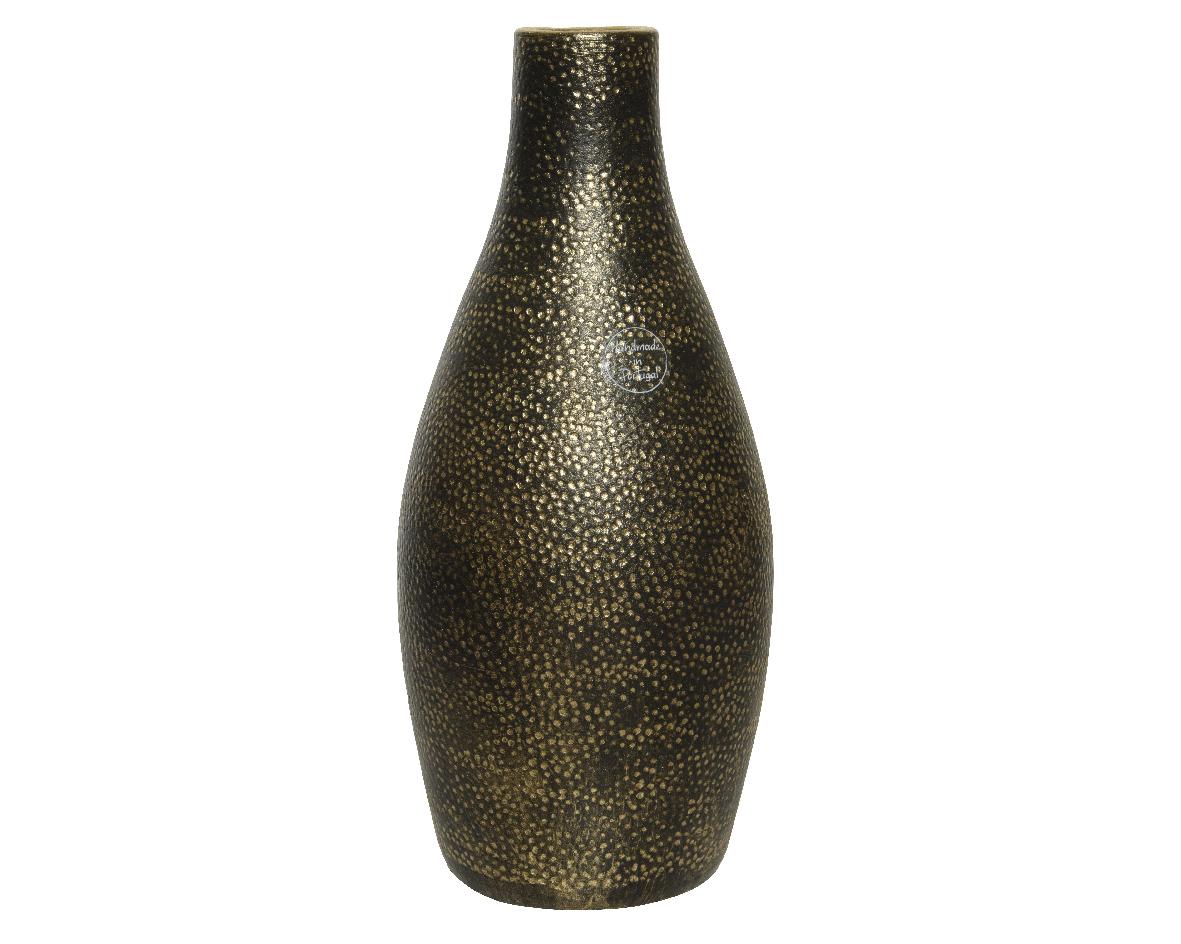 Vaza od terakote crno-zlatna