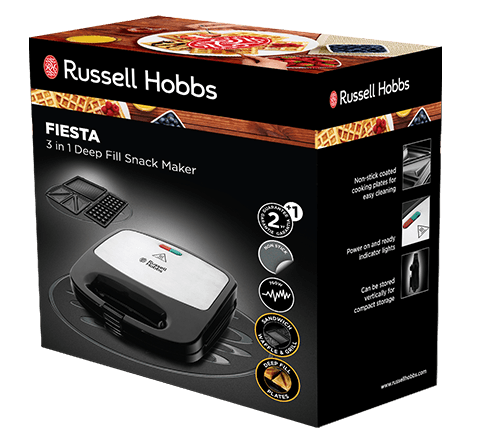 Selected image for Russell Hobbs Aparat za sendviče 24540-56 Fiesta 3 u 1