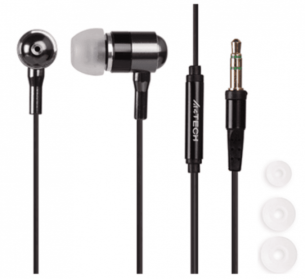 A4-TECH Slušalice MK-650-B MP3 sive