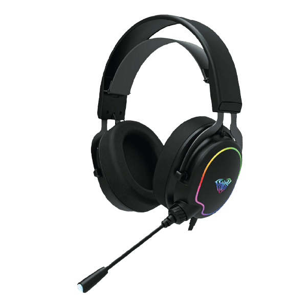 AULA Gaming slušalice sa mikrofonom F606 USB crne