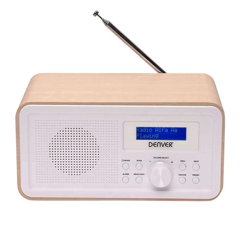 DENVER Radio DAB-30 Lightwood bež