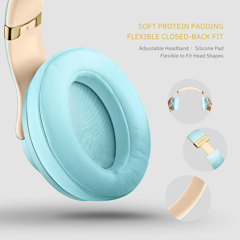 Selected image for DOQAUS VOUGE 5 Bluetooth slušalice svetloplave