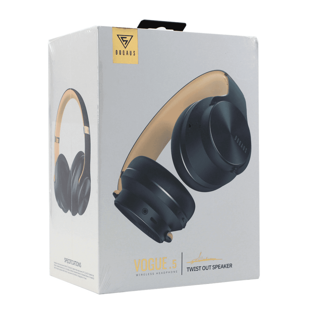Selected image for DOQAUS VOUGE 5 Bluetooth slušalice zlatne