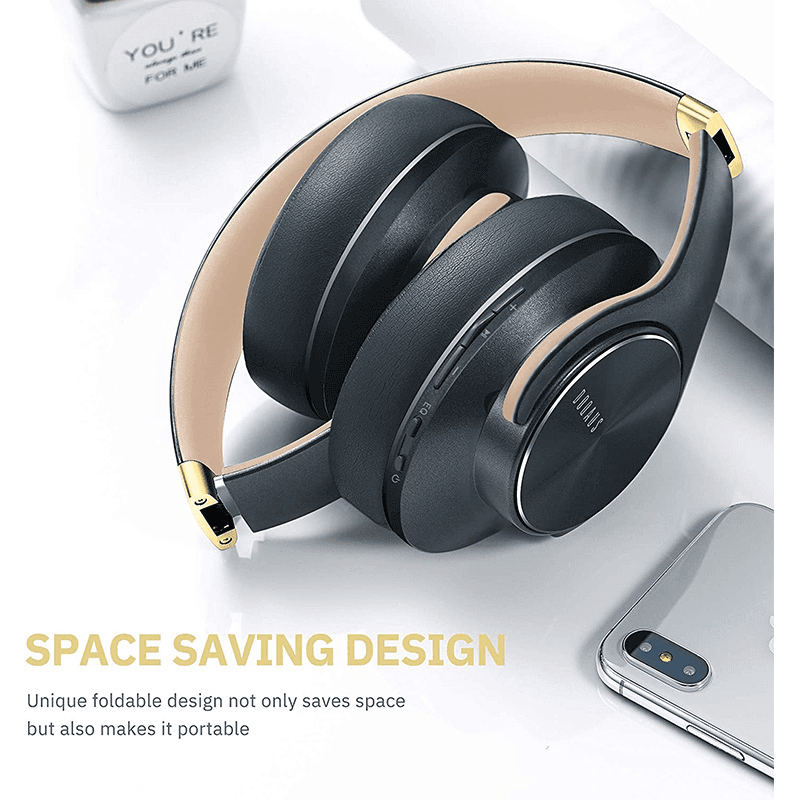 Selected image for DOQAUS VOUGE 5 Bluetooth slušalice zlatne