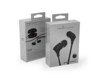 Selected image for ENERGY SISTEM Slušalice Energy Earphones 5 ceramic bubice sa mikrofonom crne