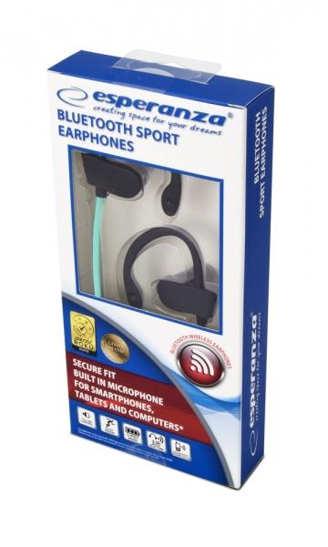 Selected image for Esperanza EH188G slušalice i slušalice sa mikrofonom Bubice Bluetooth Zeleno