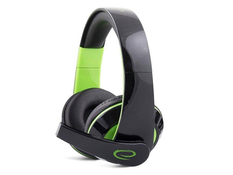 Selected image for ESPERANZA Gaming stereo slušalice sa mikrofonom EGH300G crno-zelene