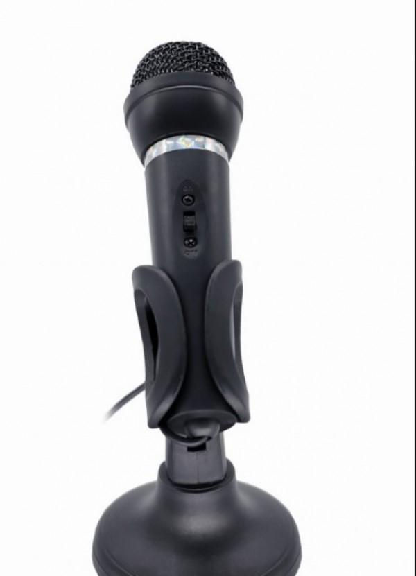 Selected image for GEMBIRD Kondenzatorski mikrofon sa stalkom 3,5mm crni