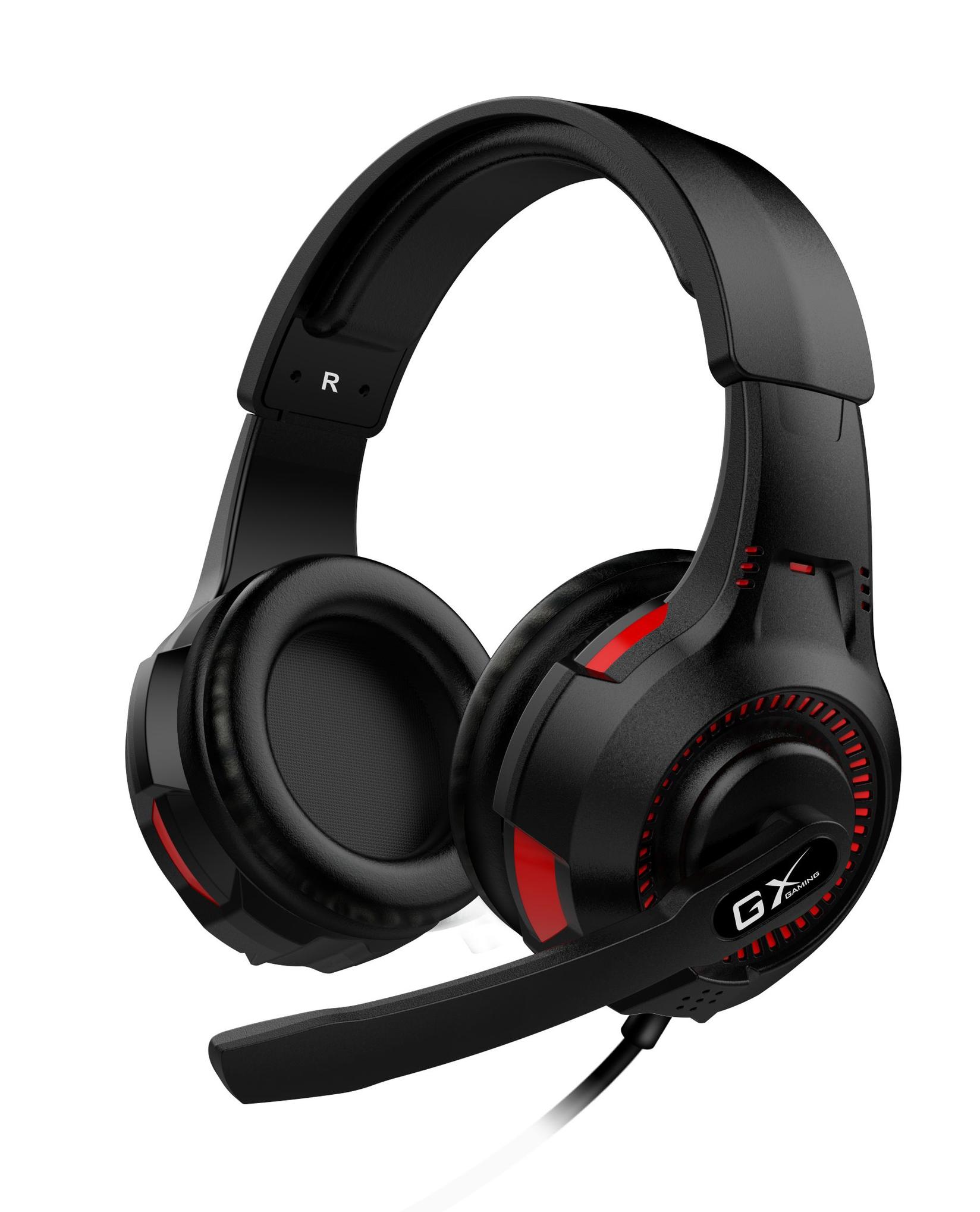 Genius HS-G600V crne slušalice sa mikrofonom i vibracijom