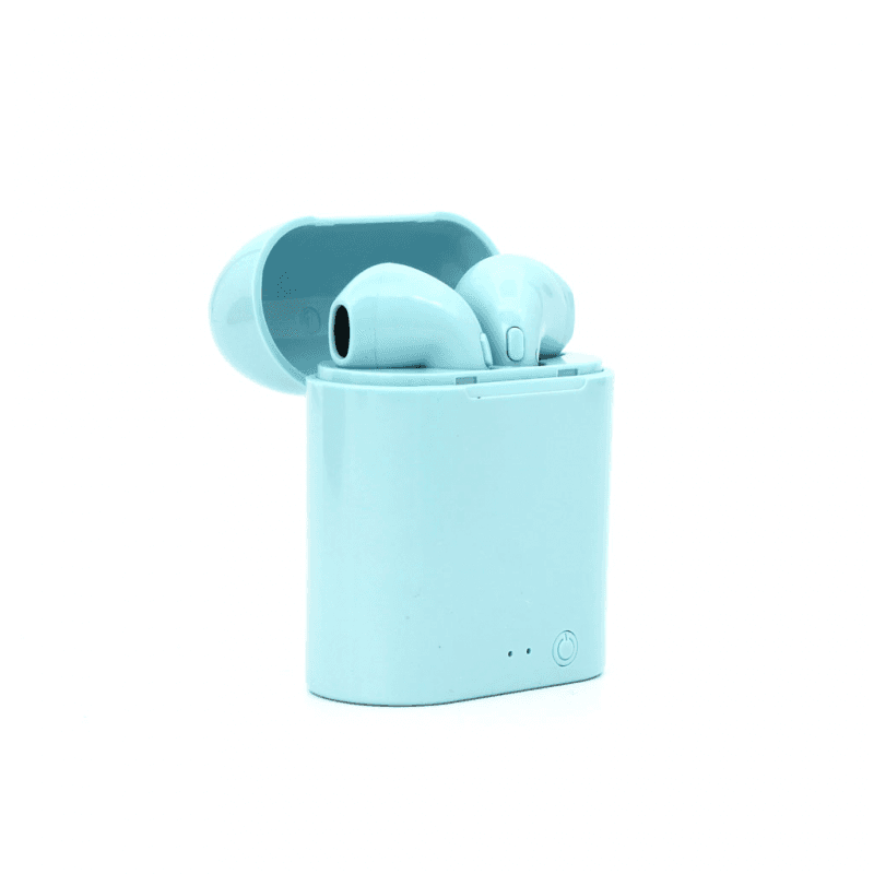 Mini bluetooth slušalice Airpods i7 HQ svetloplave