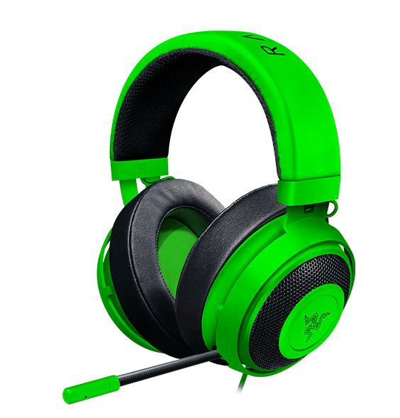 Razer Kraken Slušalice sa mikrofonom Trake preko glave Zeleno