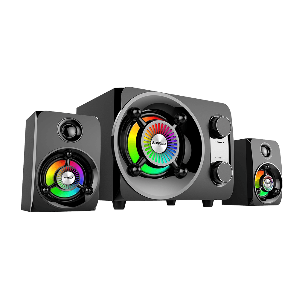 SONICGEAR Zvučnici 2.1 Titan 7 Pro BTMI FM LED