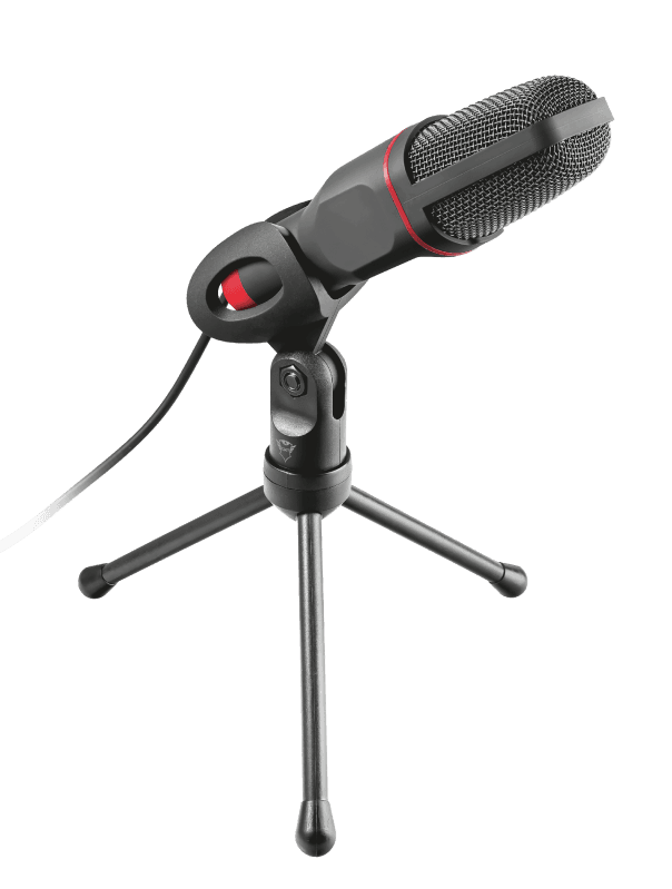 TRUST Gaming mikrofon GXT 212 MICO USB crno-crveni