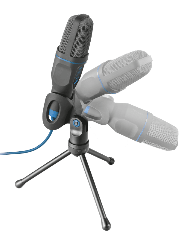 Selected image for TRUST Mikrofon Mico 3,5mm+USB crno-plavi