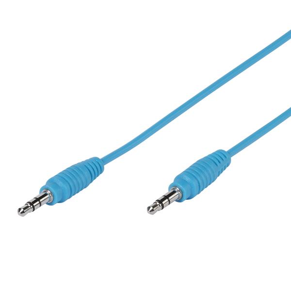VIVANCO Audio kabl 3.5 M/M 1m plavi