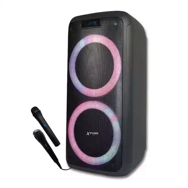 XPLORE Bluetooth zvučnik sa karaoke funkcijom XP8816 Chaos FM/microSD/mp3/wma/USB/BT/AUX/2xMIC/800W crni
