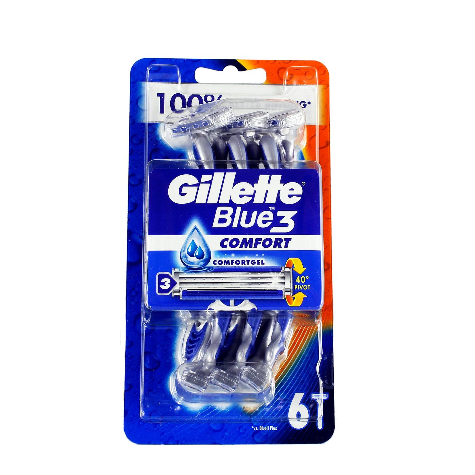 Selected image for GILLETTE Blue 3 Comfort Jednokratni brijač 6 komada