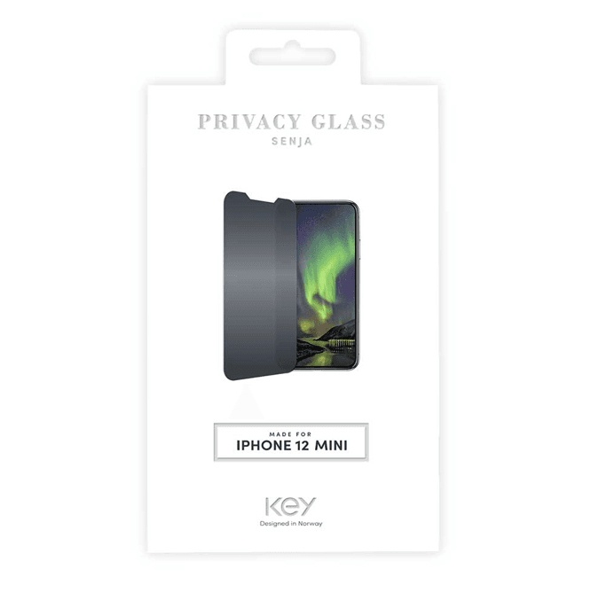 Selected image for KEY Zaštitno staklo za iPhone 12 Mini Senja Privacy Glass