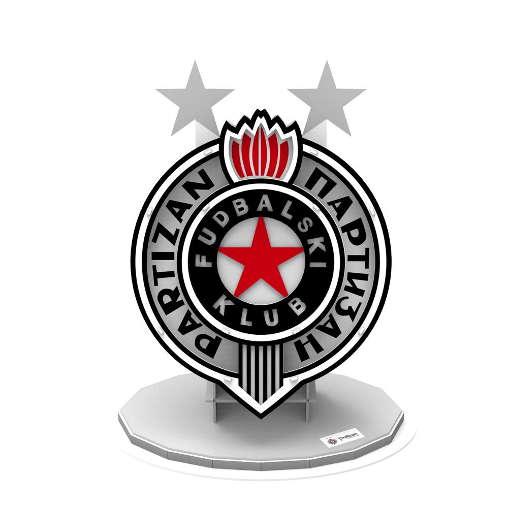 3D Puzzle grb FK Partizan