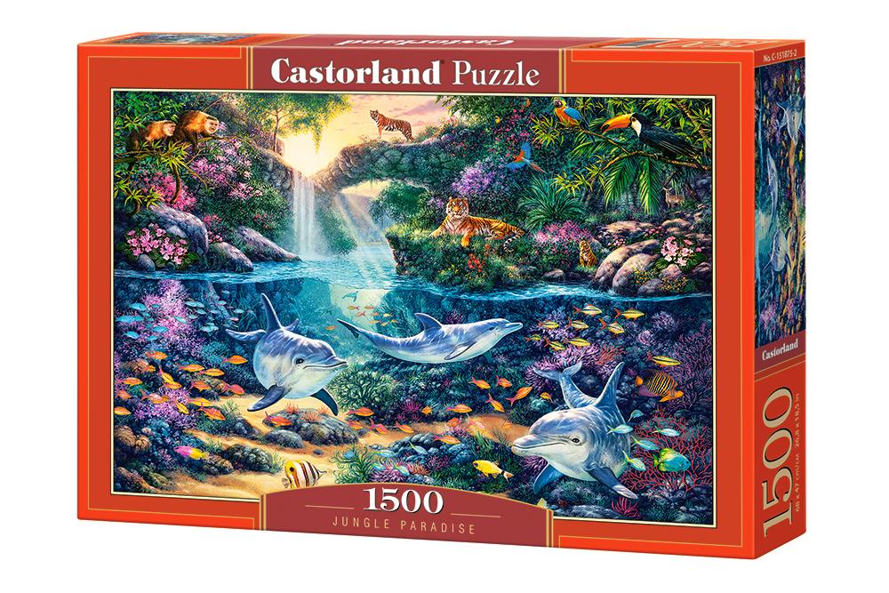 CASTORLAND Puzle od 1500 delova Jungle Paradise