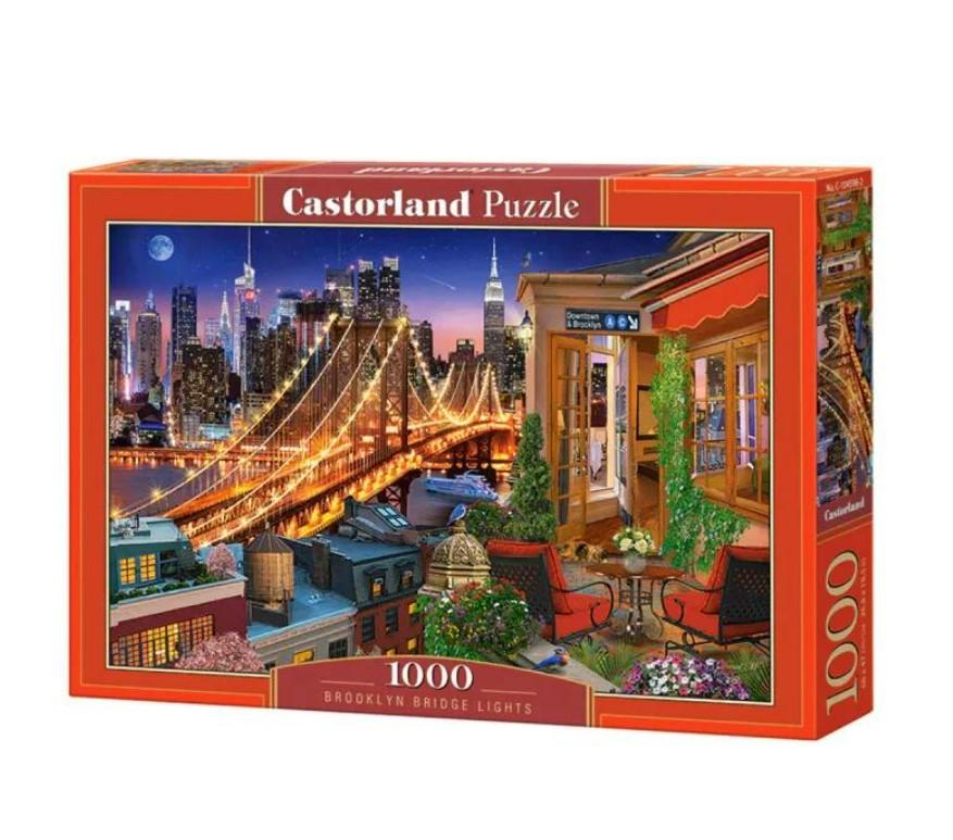 CASTORLAND Puzzle od 1000 delova Brooklyn Bridge Lights C-104598-2