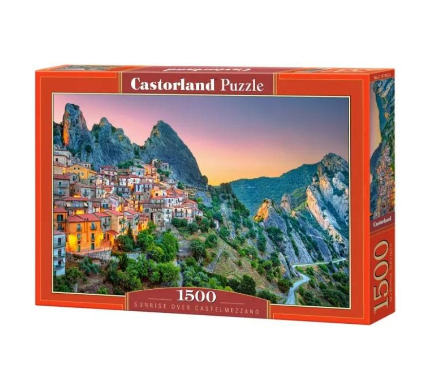 CASTORLAND Puzzle od 1500 delova Sunrise Over Castelmezzano C-151912-2