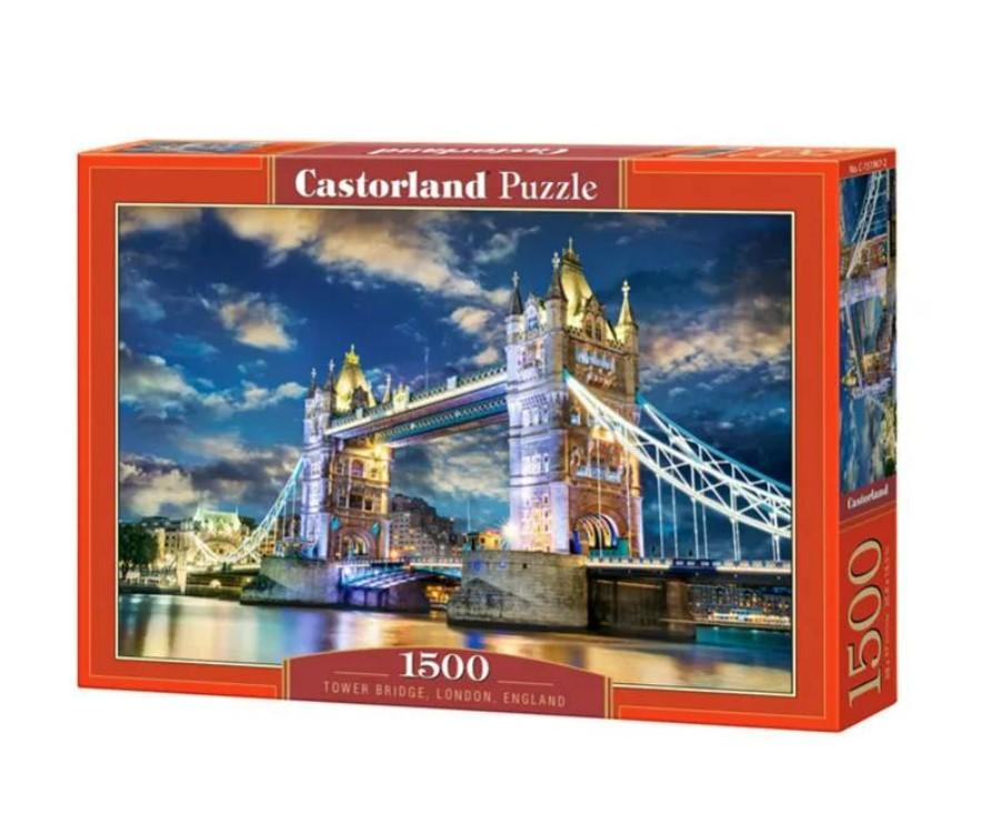 CASTORLAND Puzzle od 1500 delova Tower Bridge London C-151967-2
