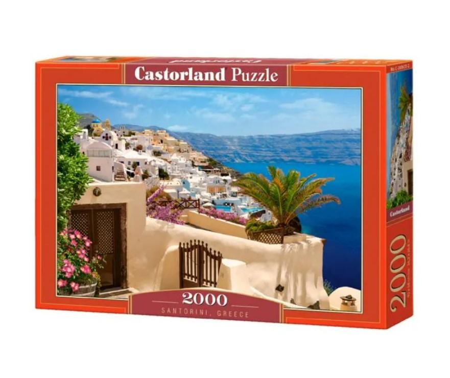 CASTORLAND Puzzle od 2000 delova Santorini Greece C-200672-2