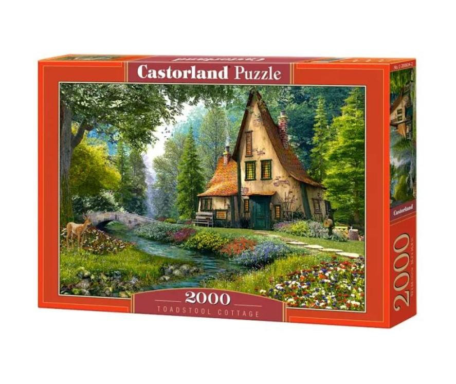 CASTORLAND Puzzle od 2000 delova Toadstool Cottage C-200634-2