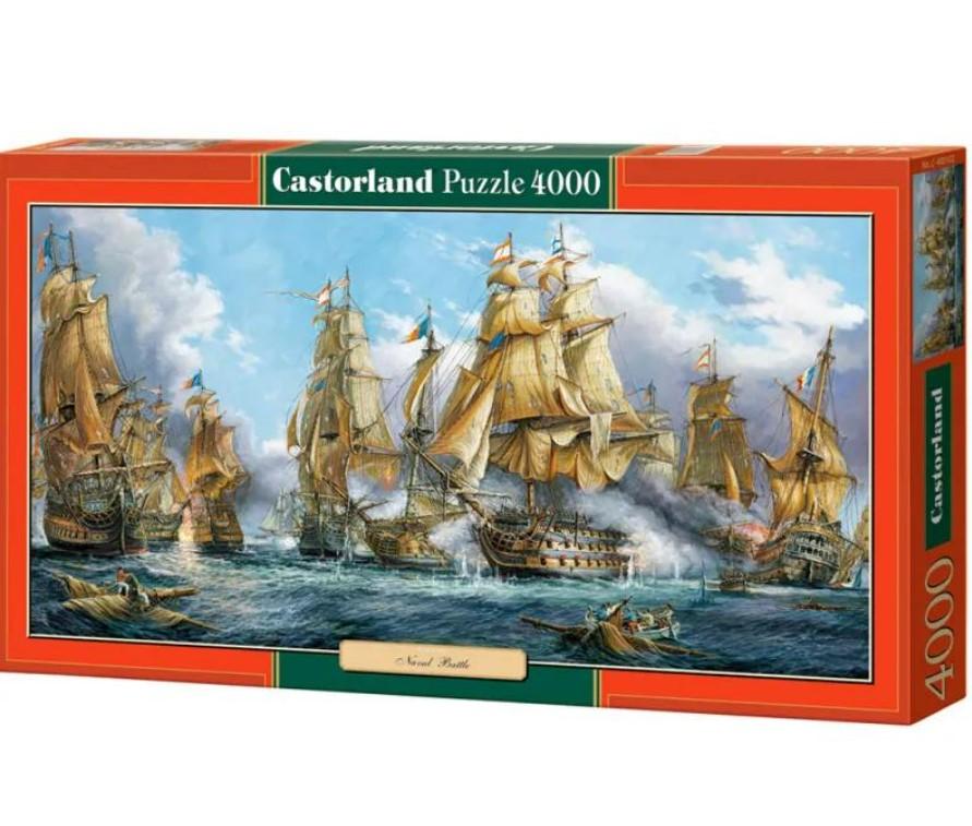 CASTORLAND Puzzle od 4000 delova Naval Battle C-400102-2