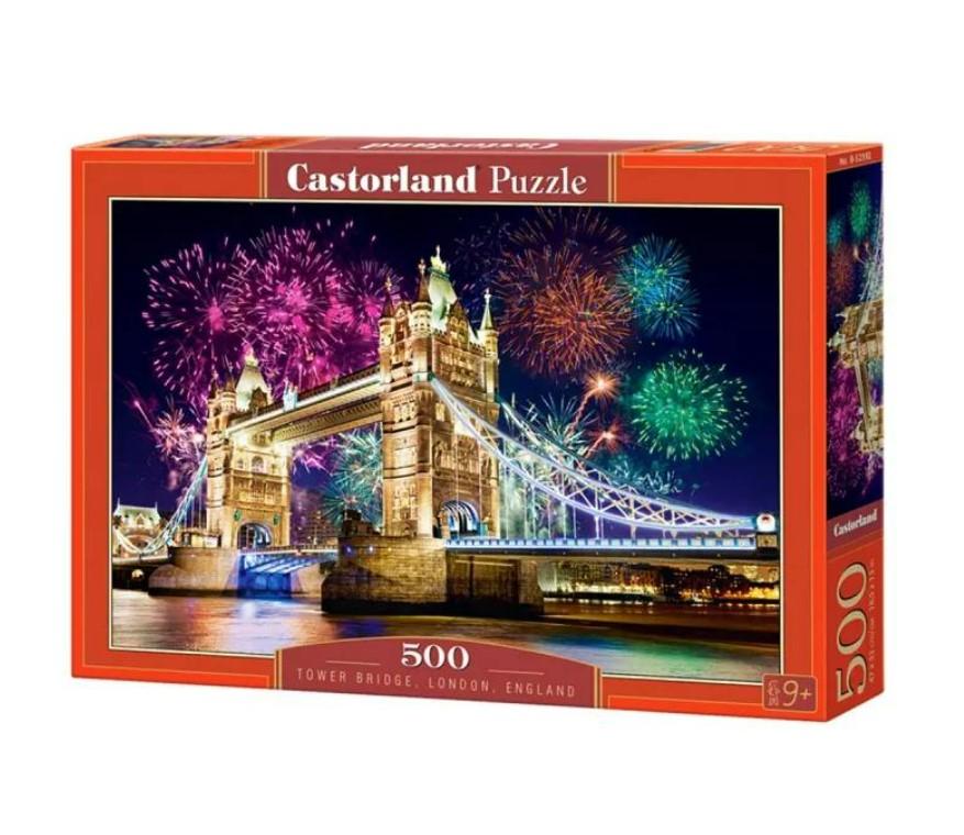 CASTORLAND Puzzle od 500 delova Tower Bridge England B-52592