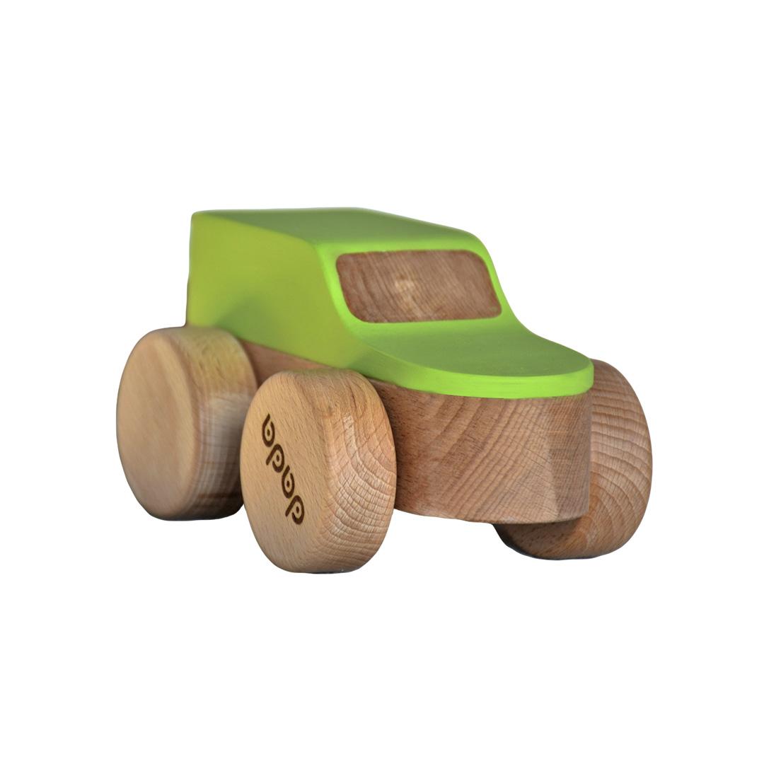 Slike DADA Zeleni autić - Drveni autić koji vodi u svet igre!