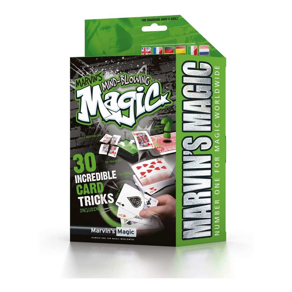 MARVINS MAGIC Set za mađioničare 30 trikova sa kartama