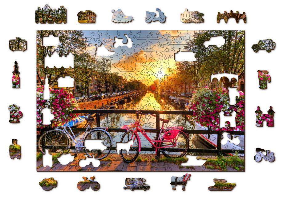 WOODEN CITY Drvene puzzle Amsterdam L