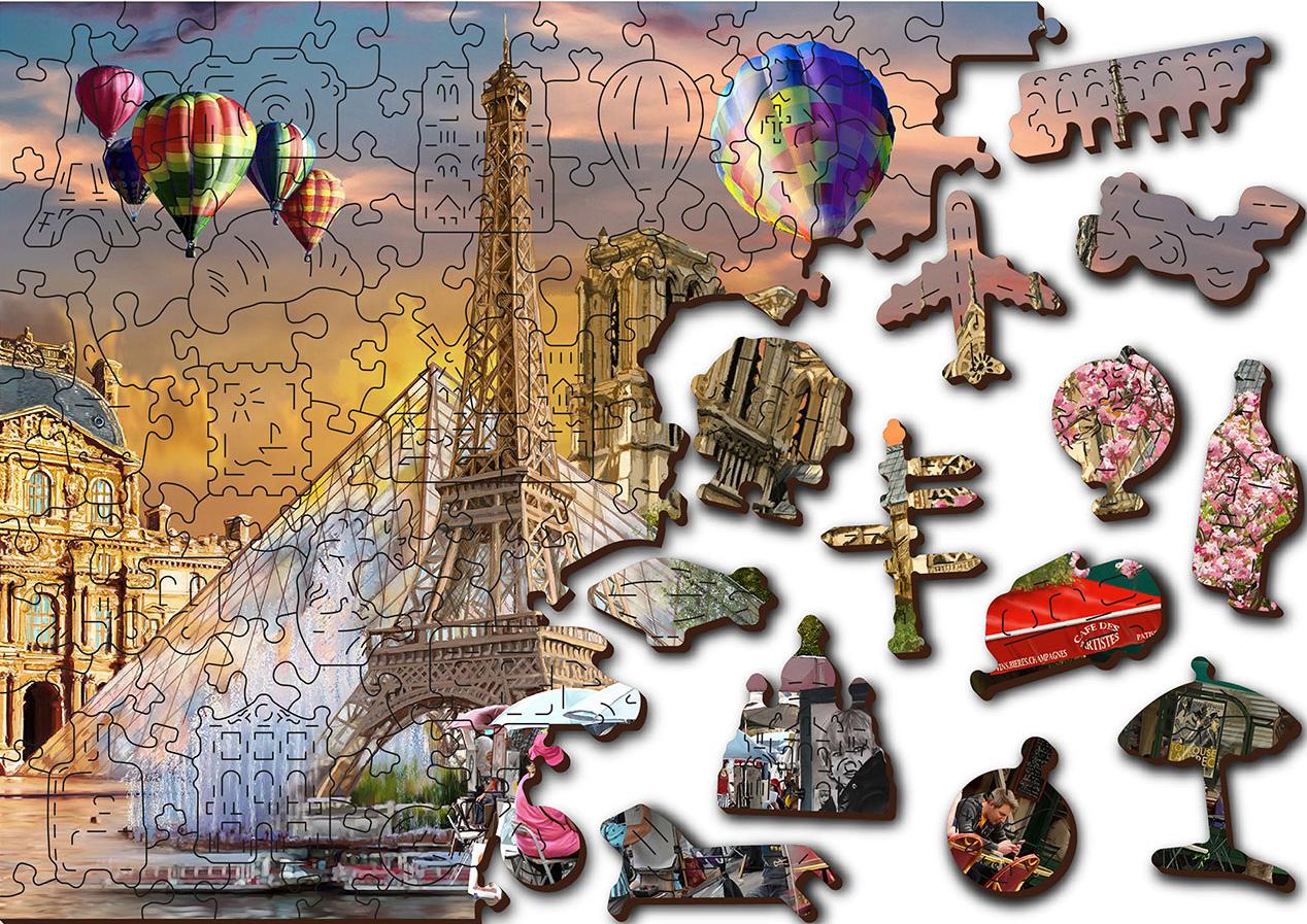 WOODEN CITY Drvene puzzle Pariz M