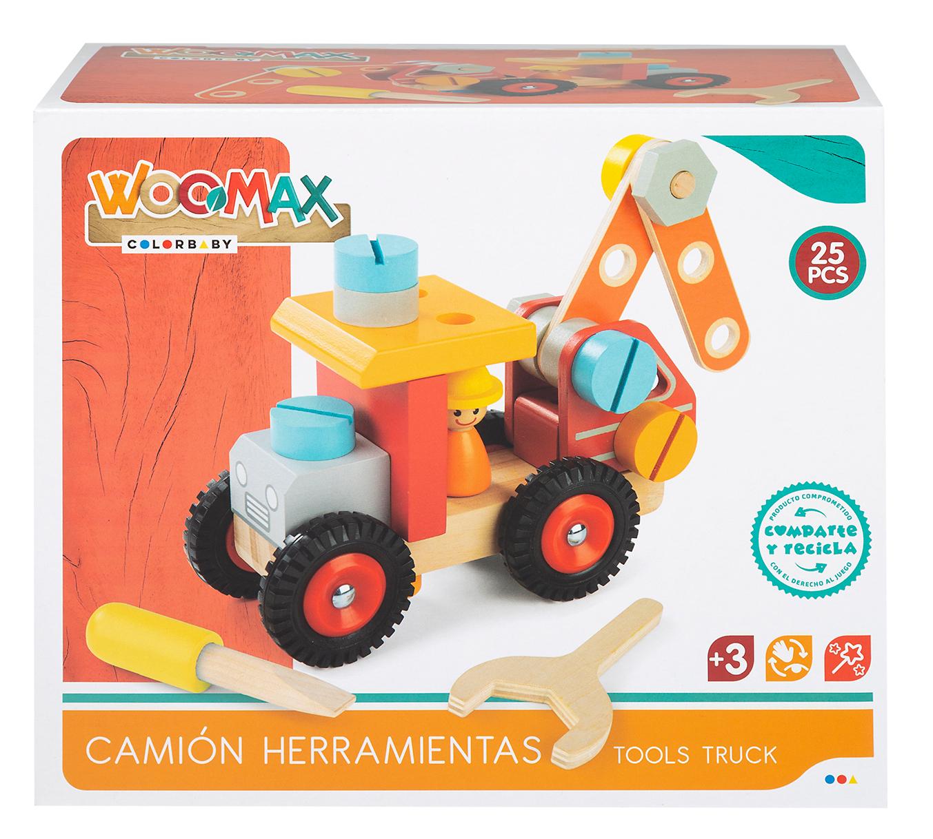 Slike WOOMAX Drveni kamion sa alatima
