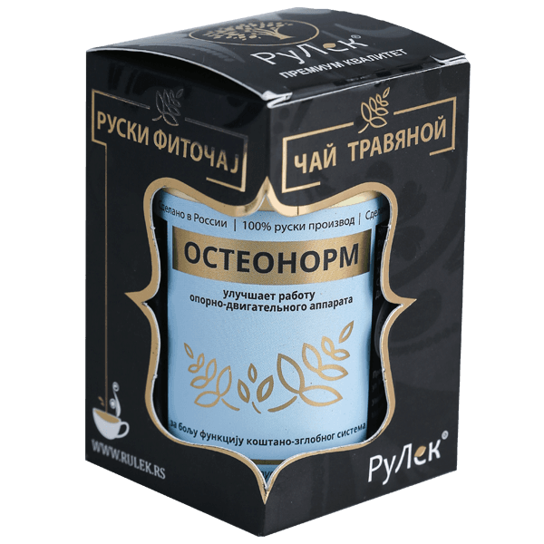 RULEK Čaj za izbacivanje viška soli iz organizma Osteonorm
