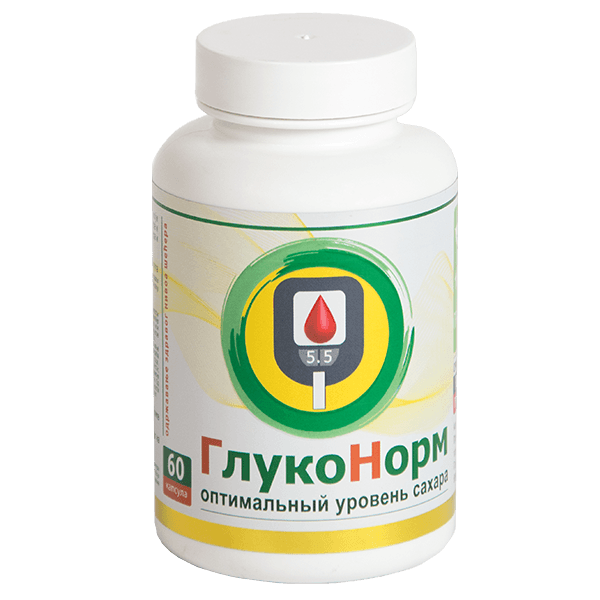 RULEK Glukonorm kapsule - 100% prirodni ruski preparat za regulaciju nivoa šećera 60 kapsula