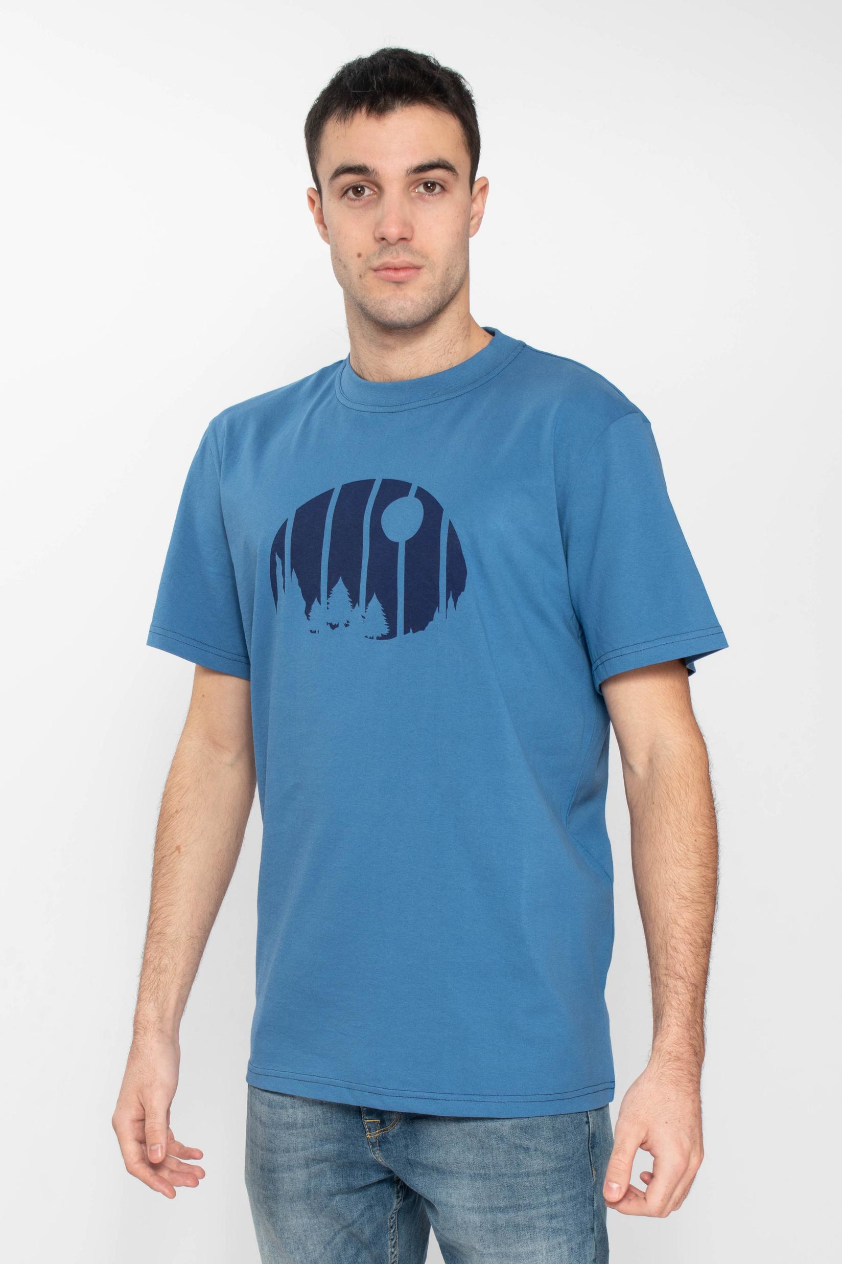 RUSH Muška majica MOON plava